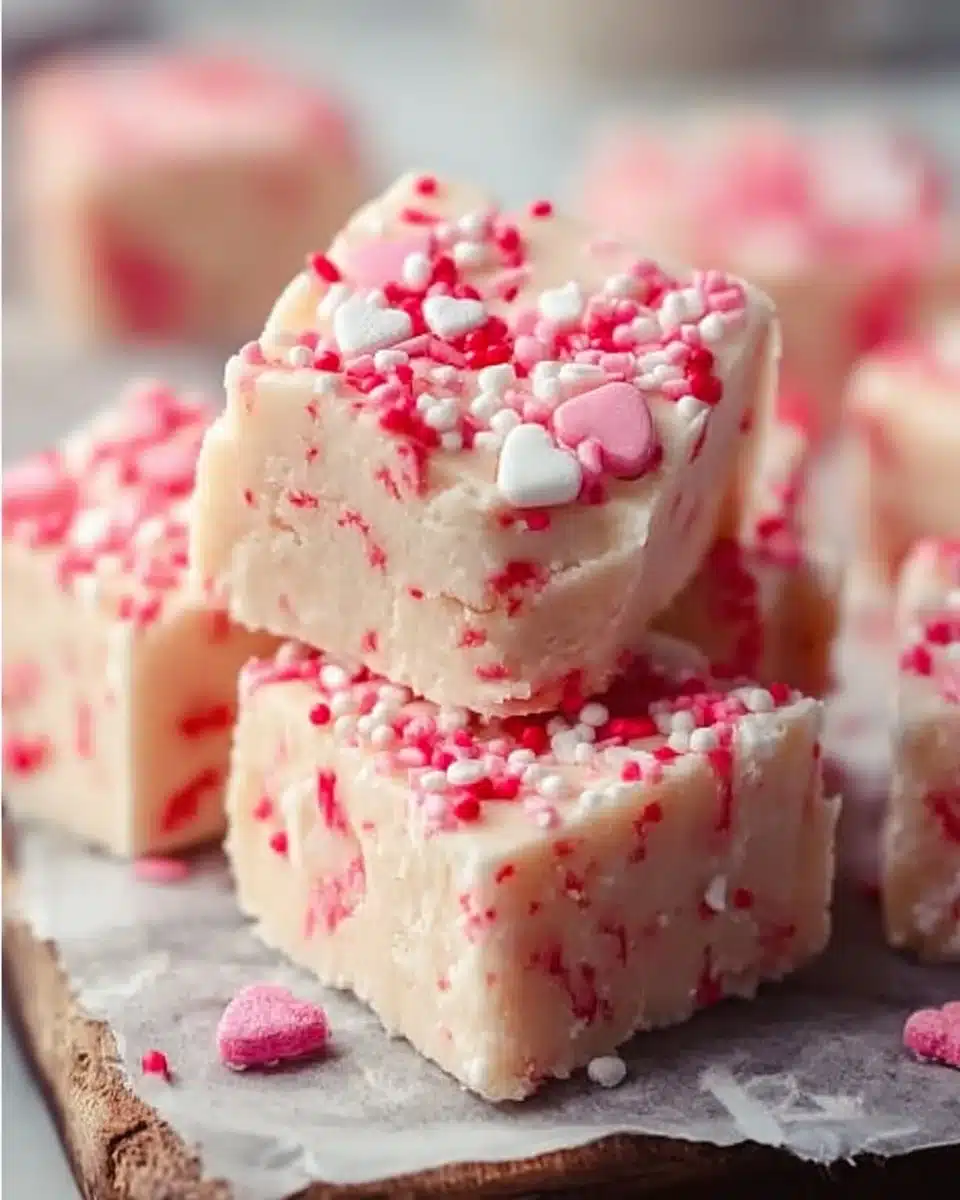Valentine's Day Sugar Cookie Fudge Recipe
