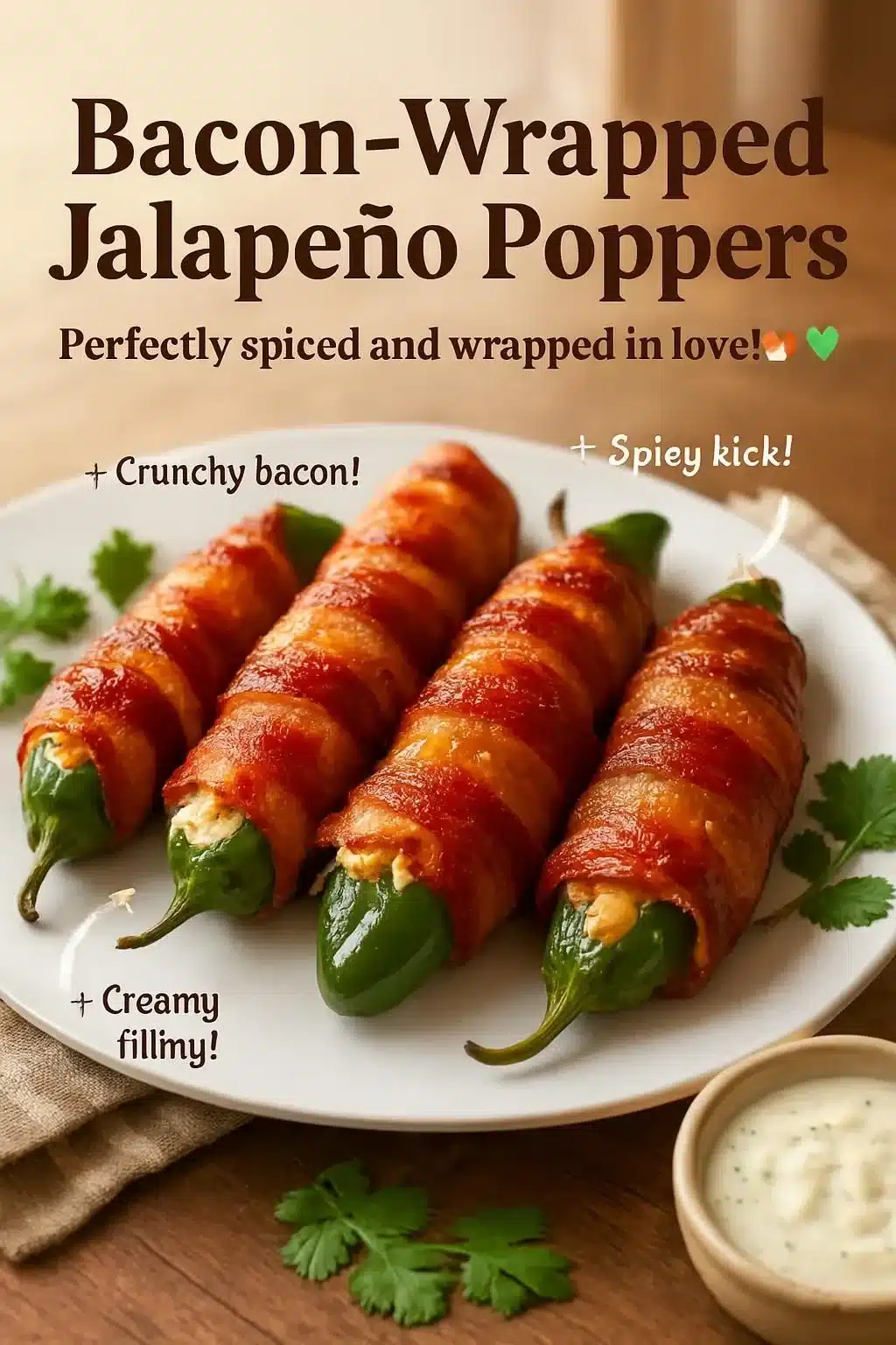 Bacon-Wrapped JalapeƱo Poppers: 1 Satisfying Keto Snack
