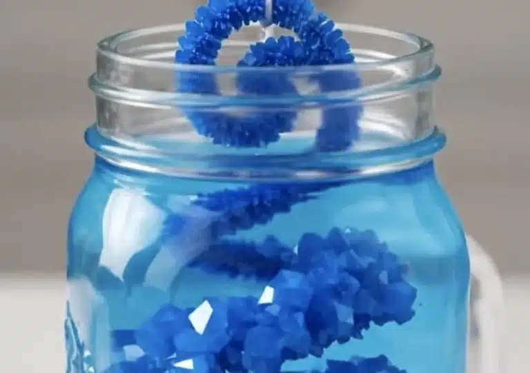 Baking Soda and Vinegar Reaction demonstrating bubbling and fizzing effect.