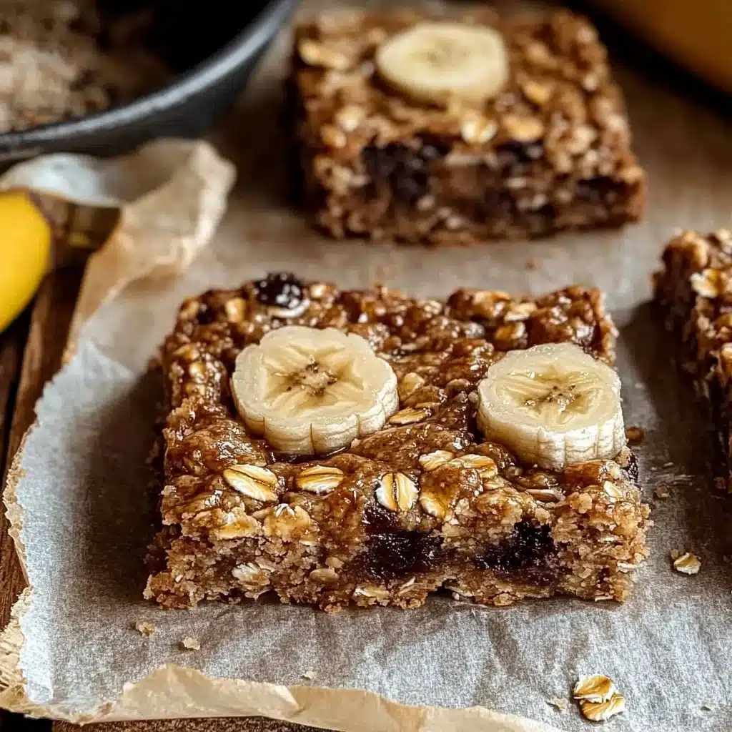 Banana Oatmeal Bars