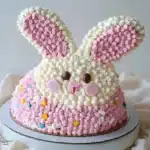 Beginner Easter Bunny Cut Up Cake decorated for a festive celebration