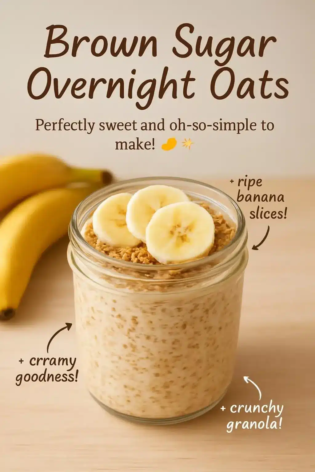 Brown Sugar Overnight Oats