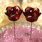 Crystal Growing Flower kit showcasing vibrant and beautiful crystals forming in a lab setting.