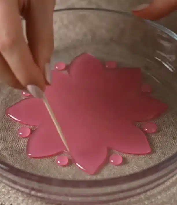 Crystal Growing Flower