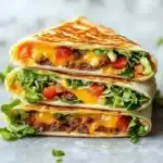 Delicious Keto Crunchwraps made with low-carb ingredients for a healthy meal option.