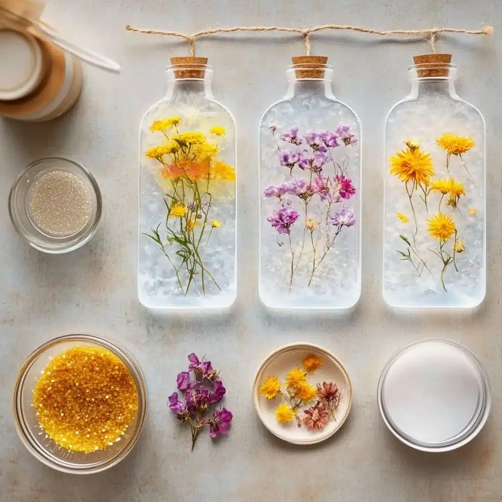 DIY Bioplastic Suncatchers