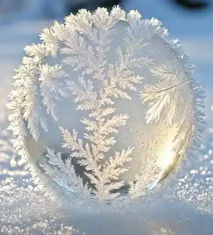 Frozen Bubbles