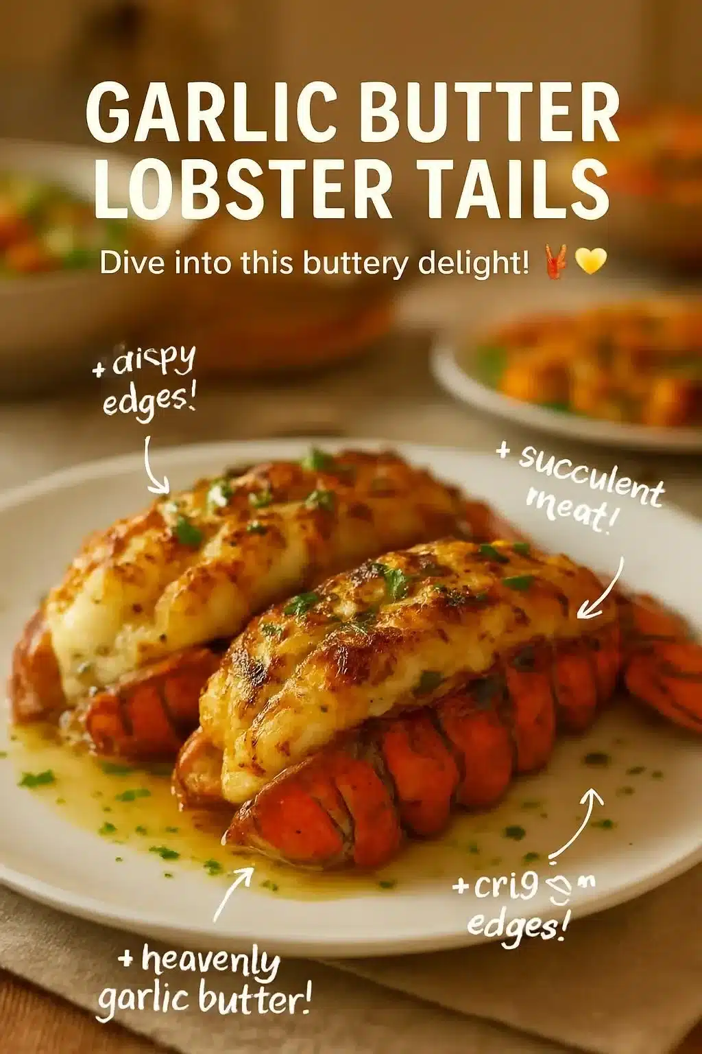 Garlic Butter Lobster Tails