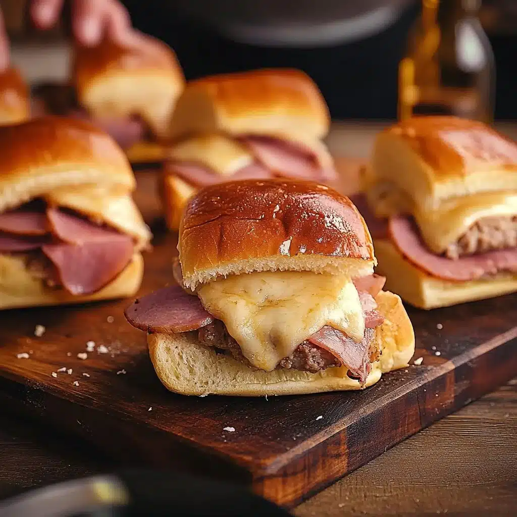 Ham and Havarti Cheese Sliders