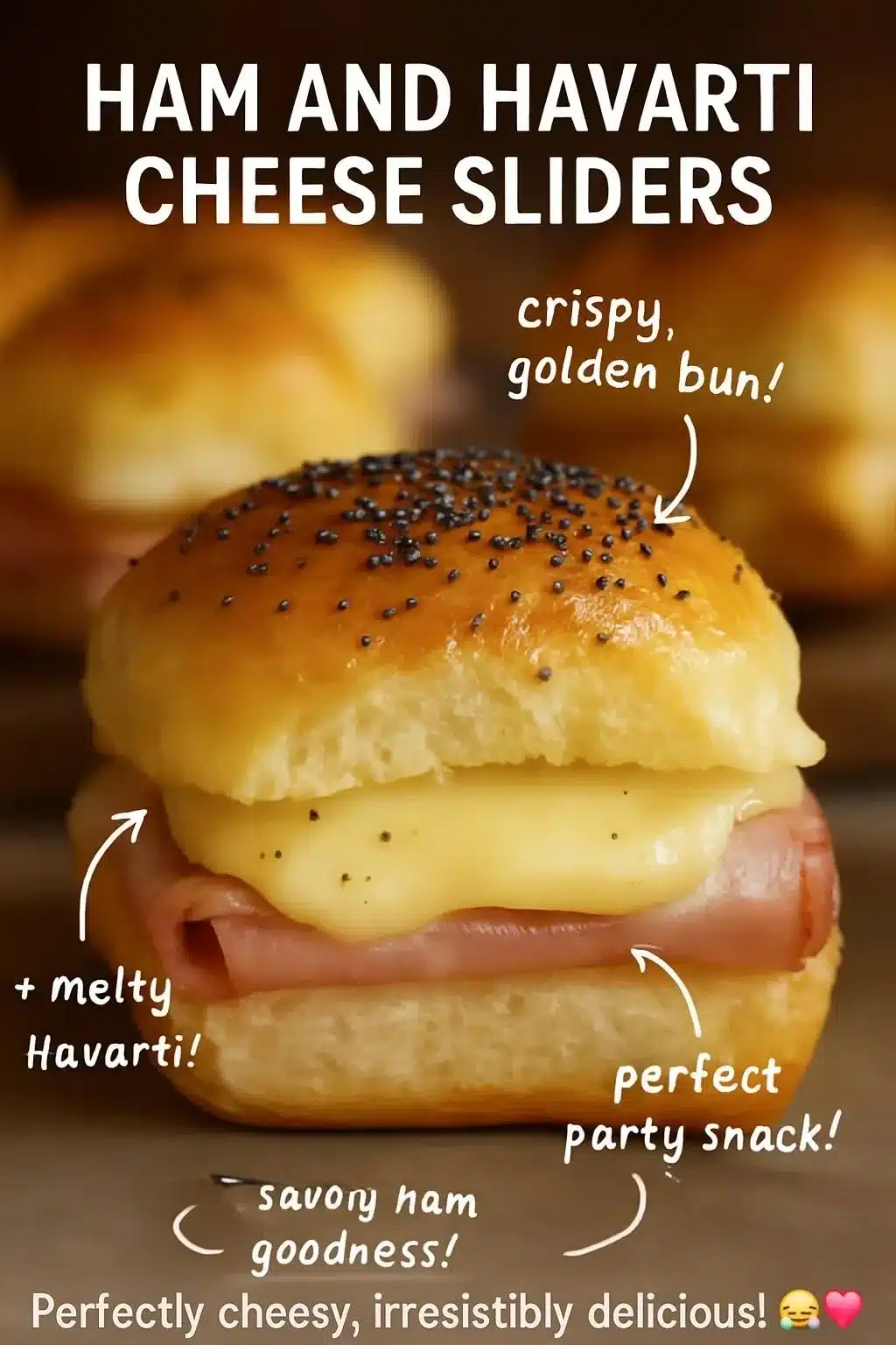 Ham and Havarti Cheese Sliders