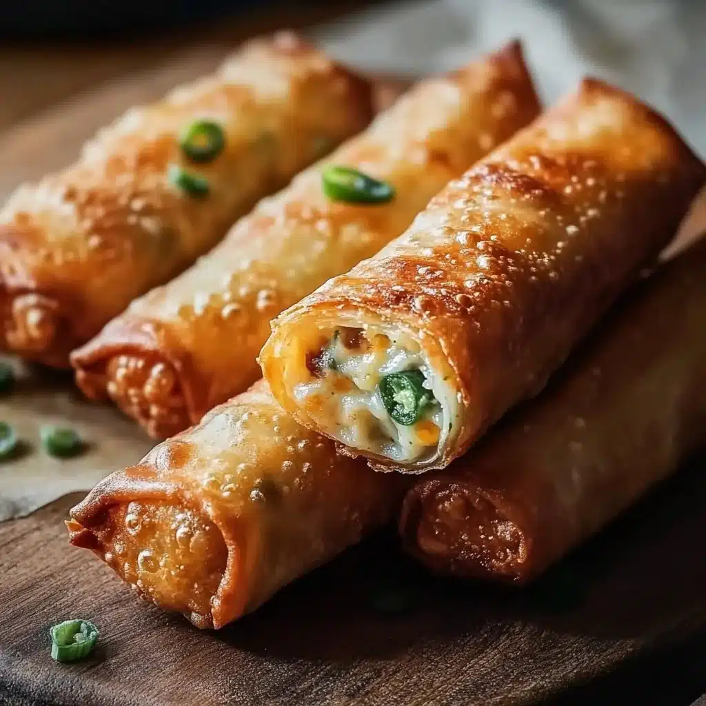 Mini Jalapeño Popper Egg Rolls
