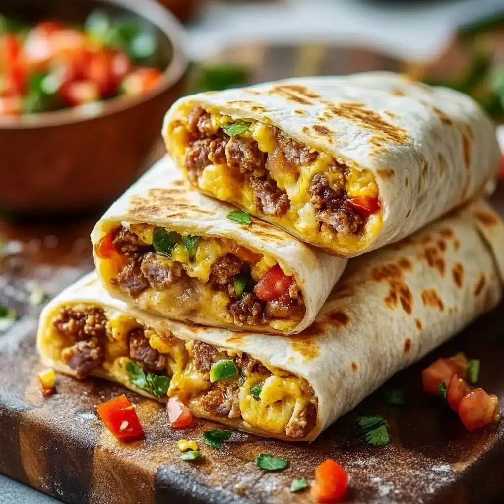 Protein-Packed Breakfast Burritos Ready to Freeze & Reheat