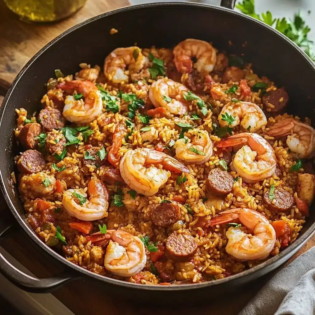 Shrimp and Sausage Jambalaya