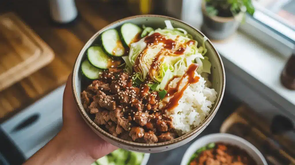 After the Flavor-Stack Method intro paragraph, before the Monday–Friday breakdown begins - boy kibble bowl recipe for fat loss meal prep