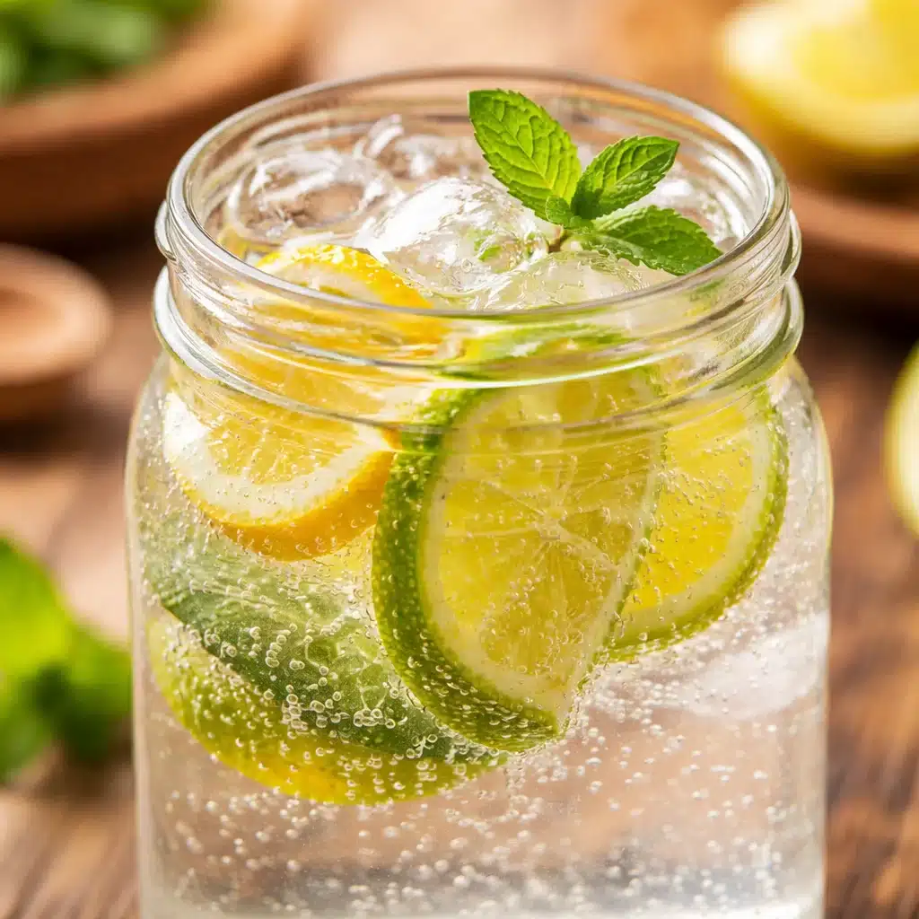 Homemade oral rehydration solution recipe ingredients: water, salt, sugar.