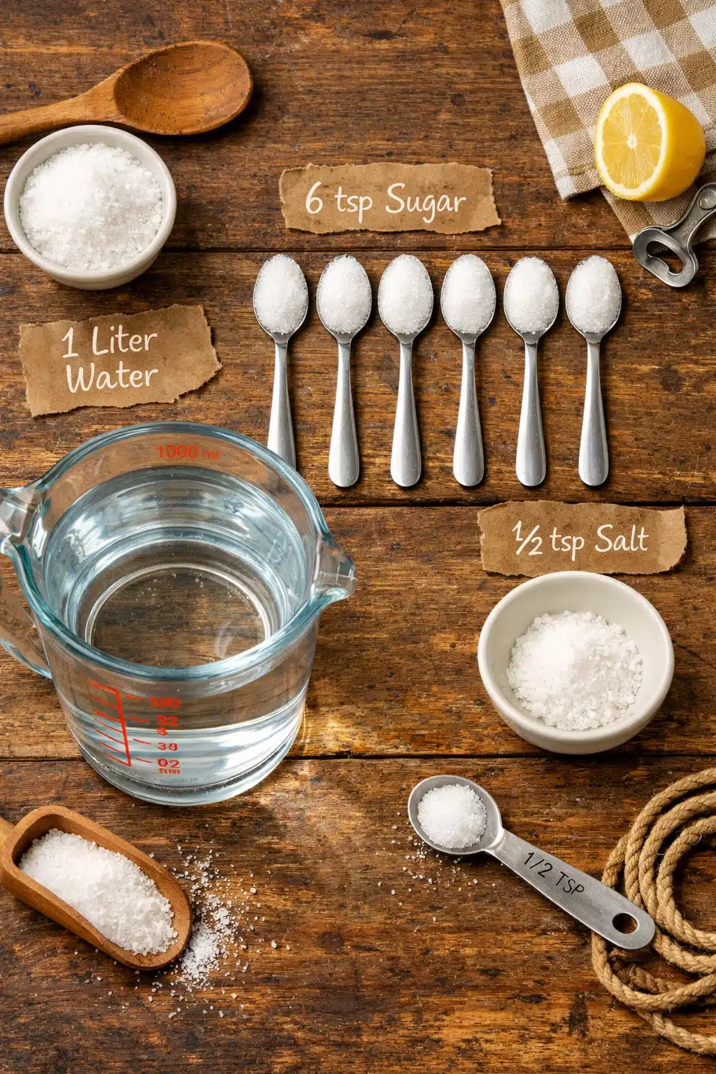 Create Your Own Oral Rehydration Solution Recipe at Home!