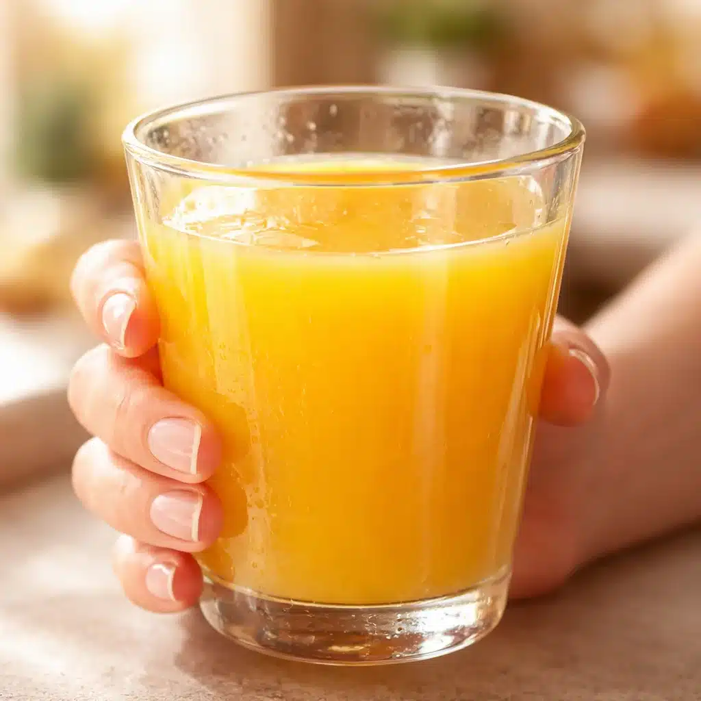 Cortisol drink recipe for weight loss with coconut water and fresh ingredients.