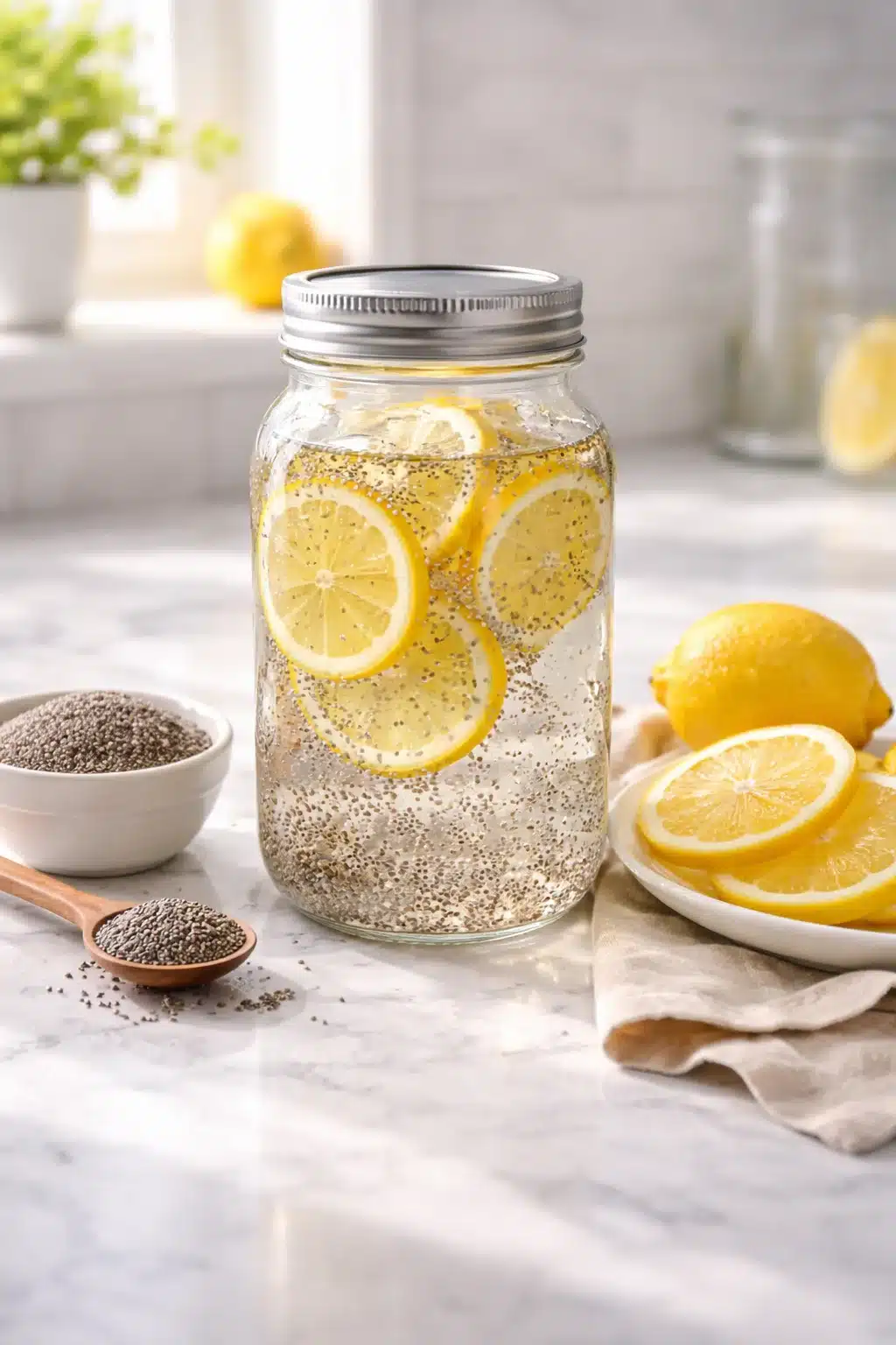 chia seed water recipe