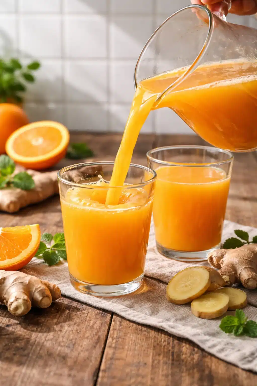 Zesty Ginger Turmeric Shot Recipe for a Daily Boost