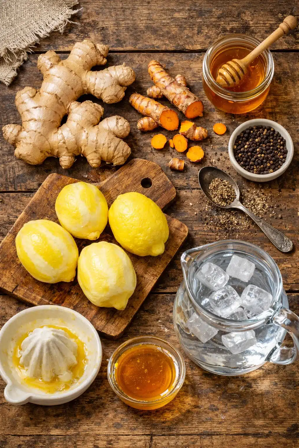 Zesty Ginger Turmeric Shot Recipe for a Daily Boost