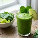 Beginner-friendly green detox drink recipe with fresh ingredients