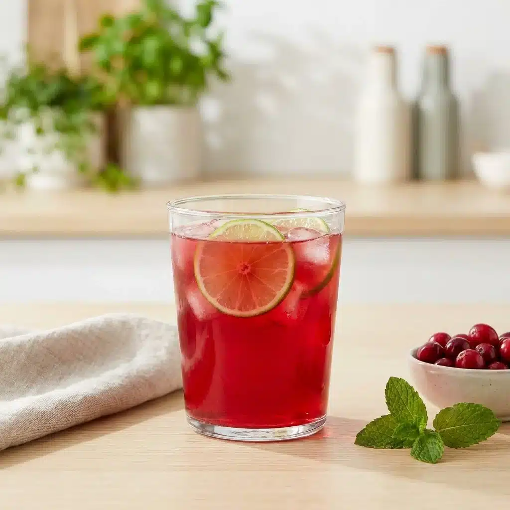 Cranberry ACV Detox Drink