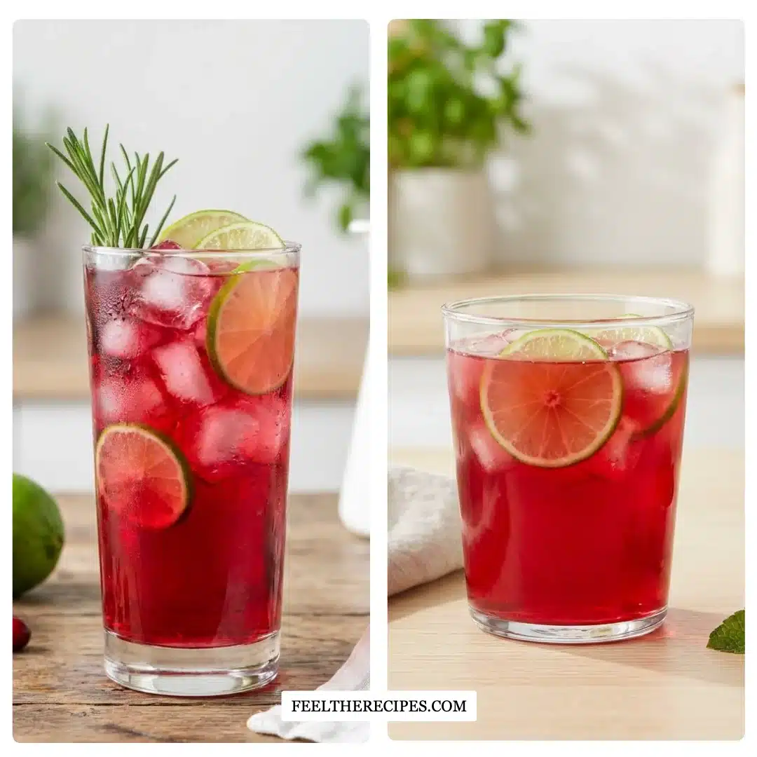 Cranberry Apple Cider Vinegar Detox Drink