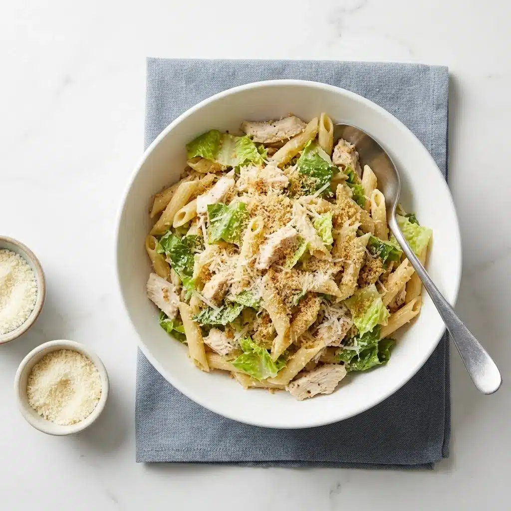 Chicken Caesar Pasta Salad