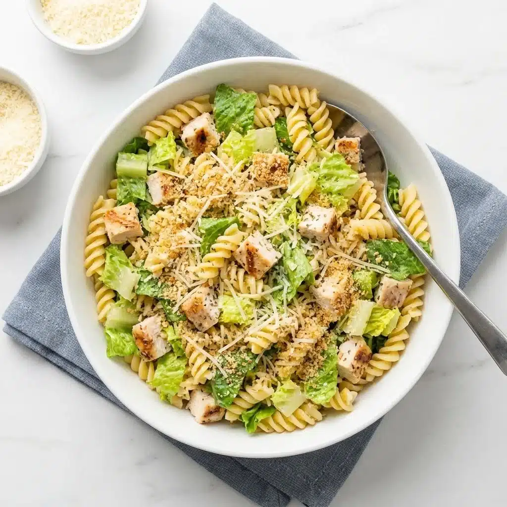 Chicken Caesar Pasta Salad