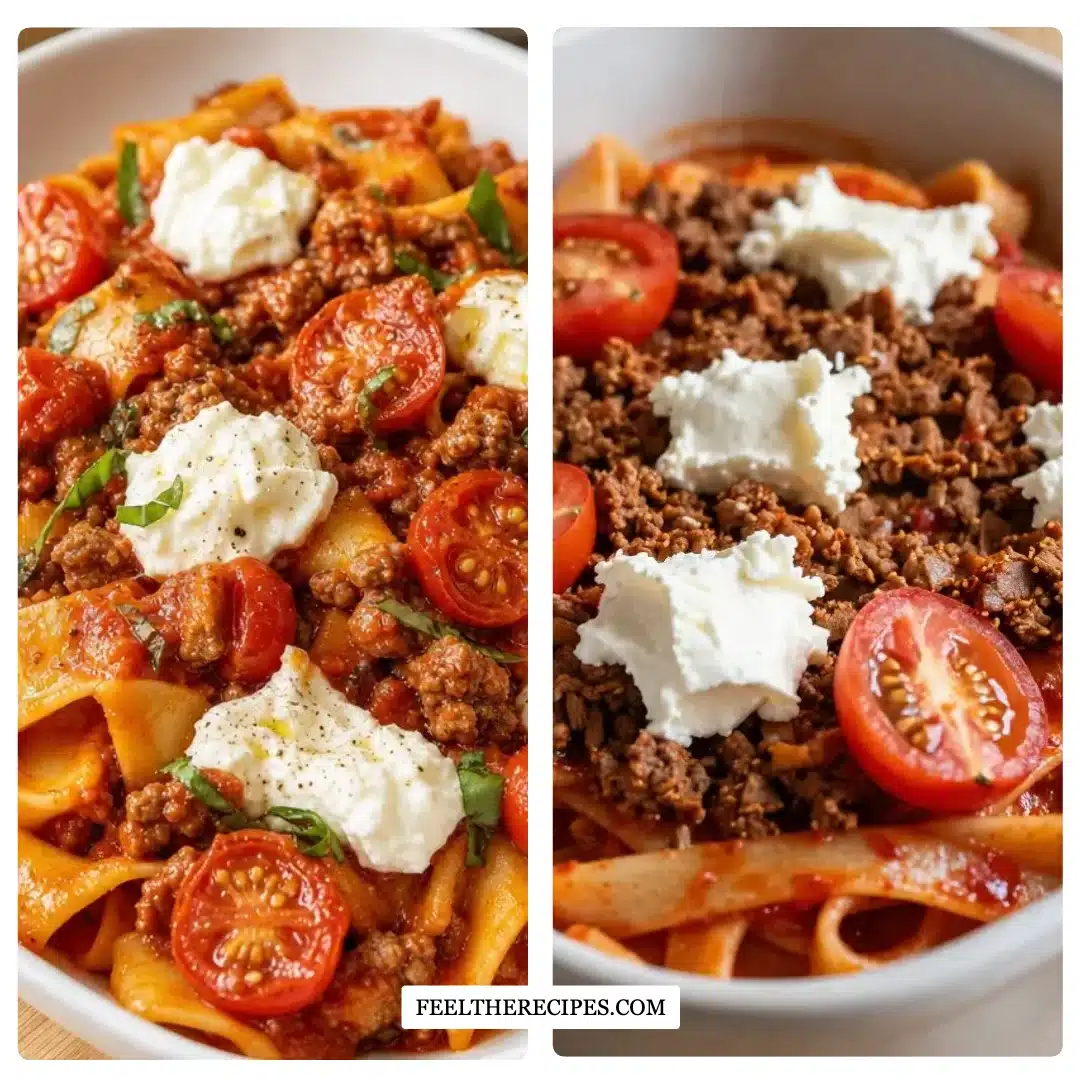 Easy Lasagna Soup in the Slow Cooker