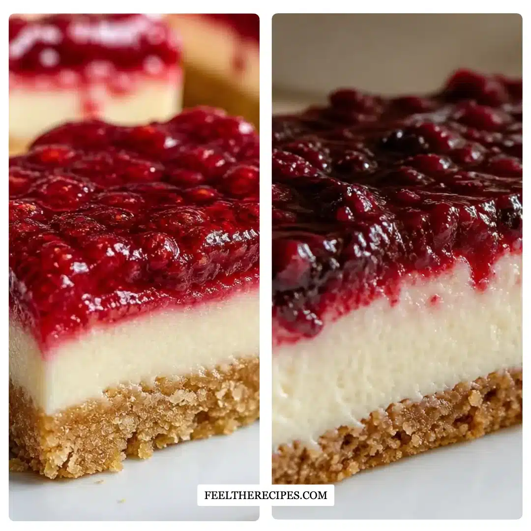No-Bake Rhubarb Cheesecake Squares Recipe