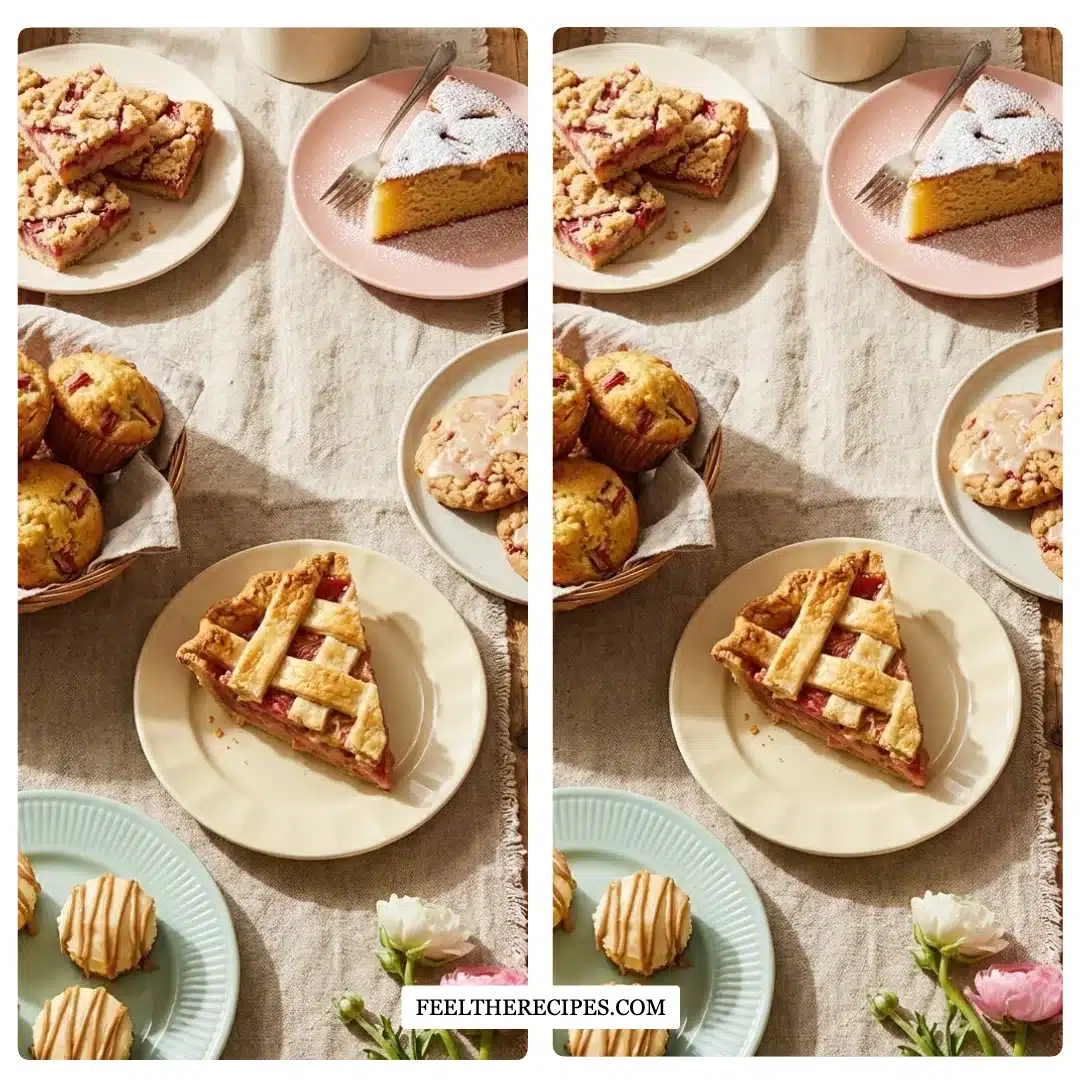 Rhubarb Desserts Collection: Top Rhubarb Dessert Recipes