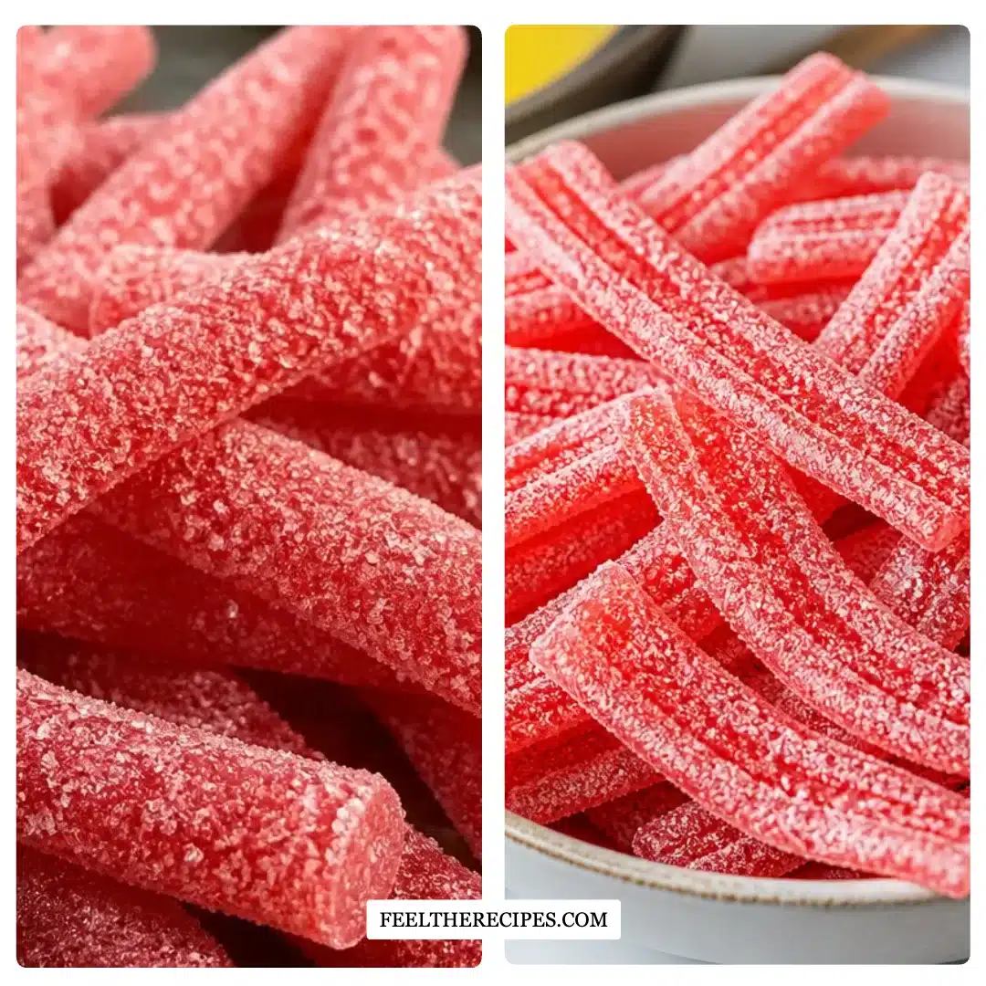Rhubarb Sour Belts Recipe