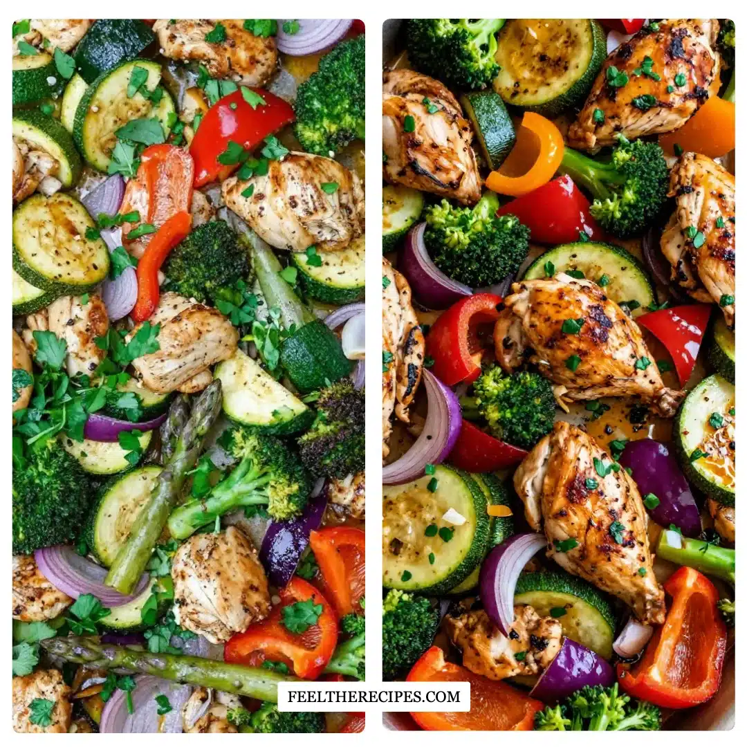 Sheet Pan Chicken and Veggies Recipe - Easy One-Pan Dinner