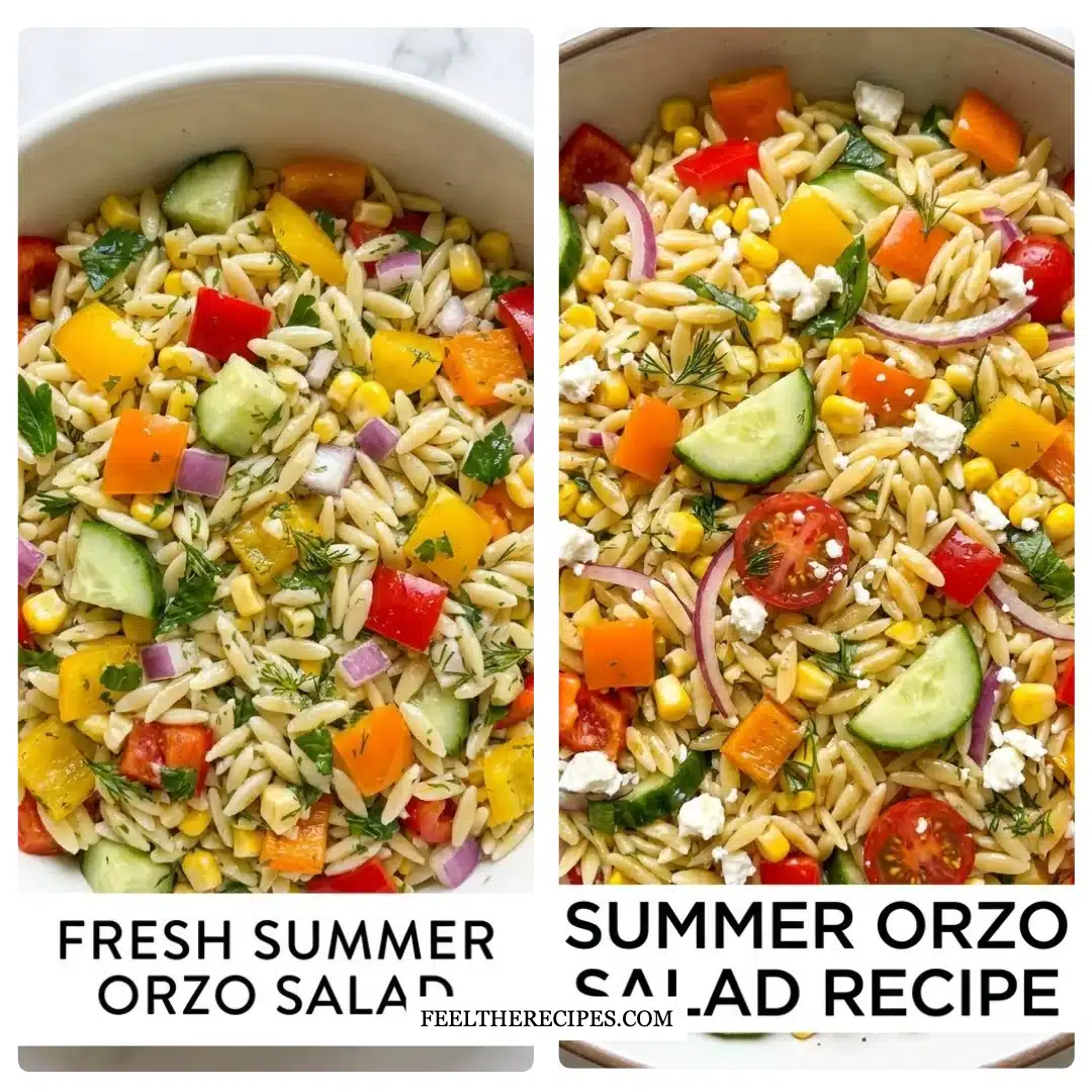 Summer-Inspired Orzo Pasta Salad