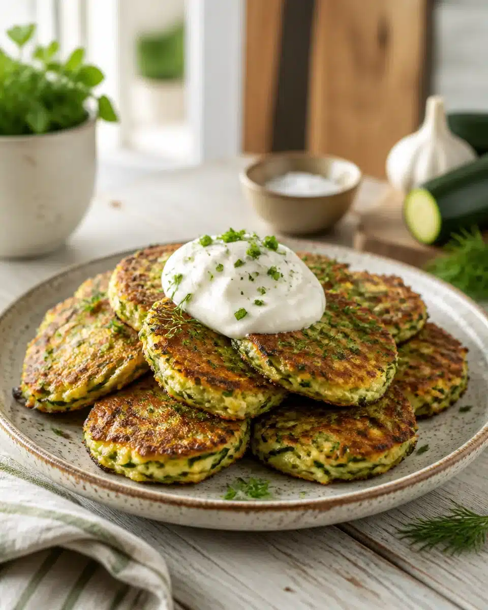 zucchini fritters