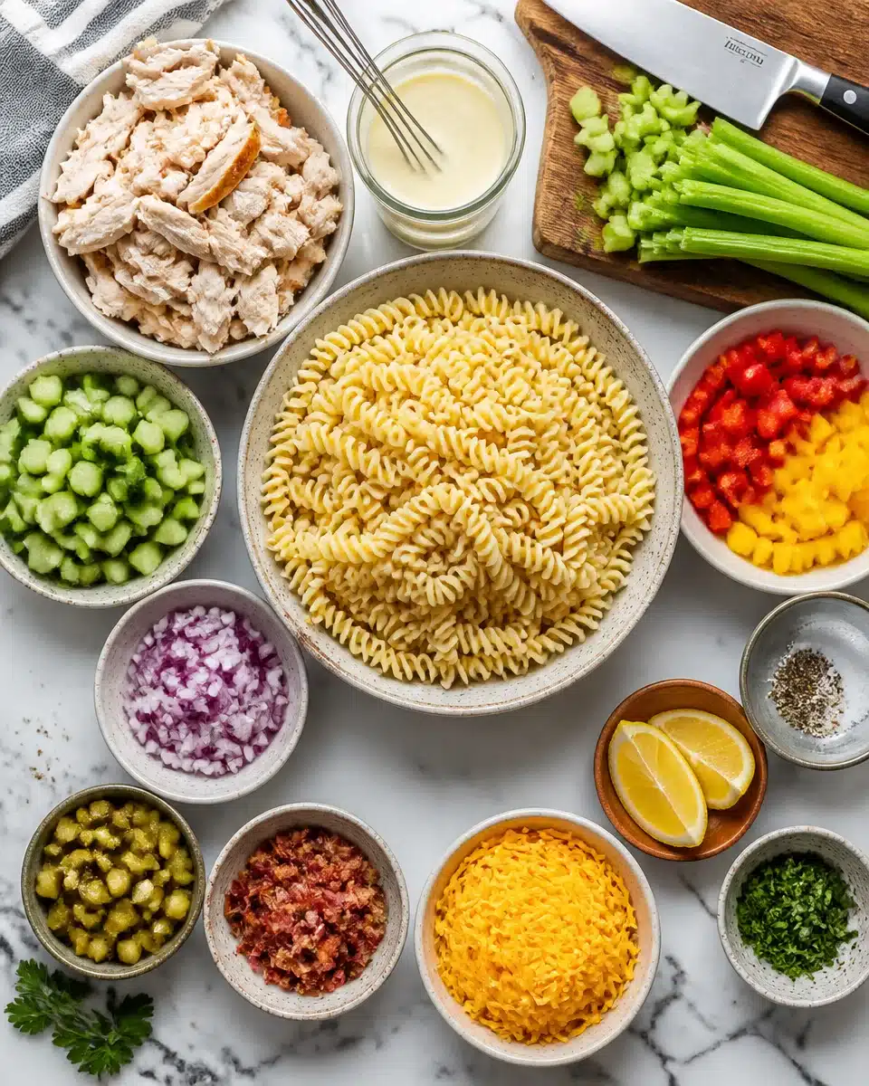 chicken pasta salad