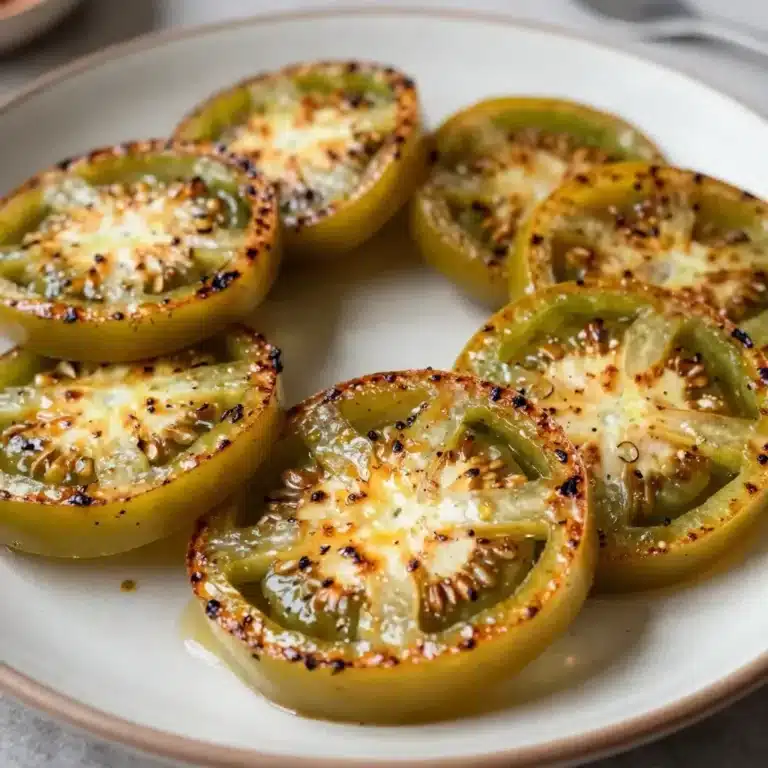 Delicious green tomatoes used in various recipes and cooking ideas.