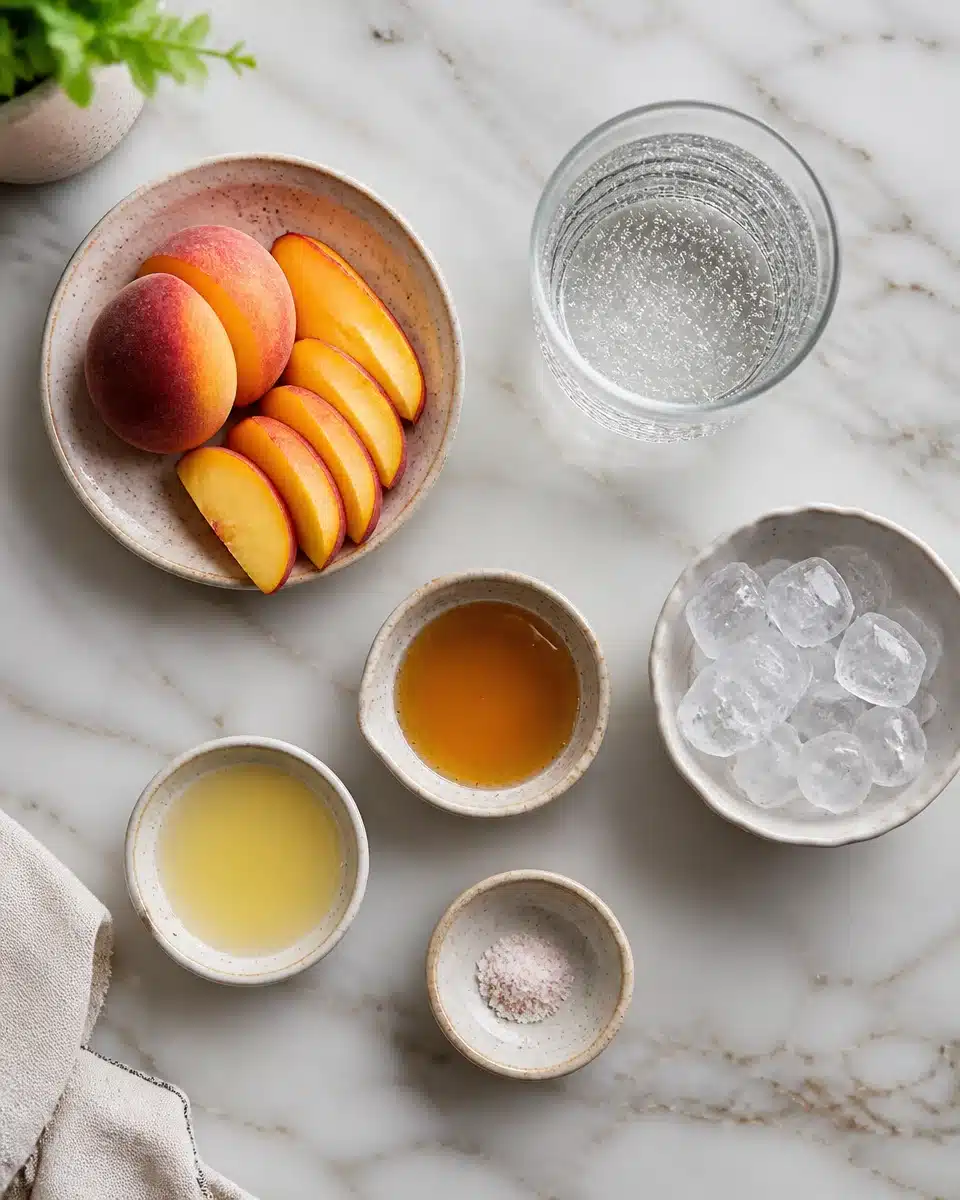 Refreshing Summer Peach Mocktail to Savor All Season