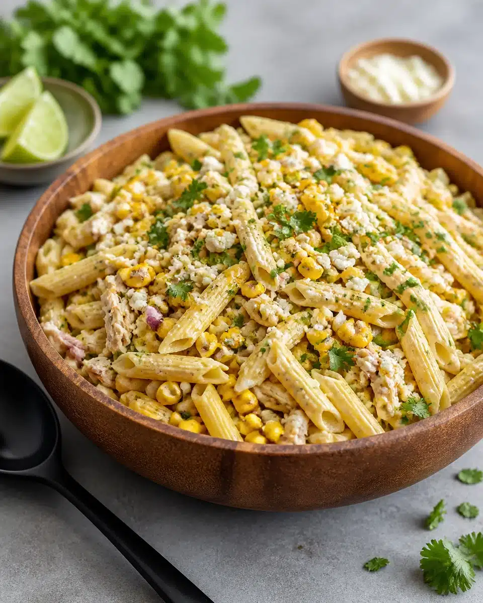 corn pasta salad